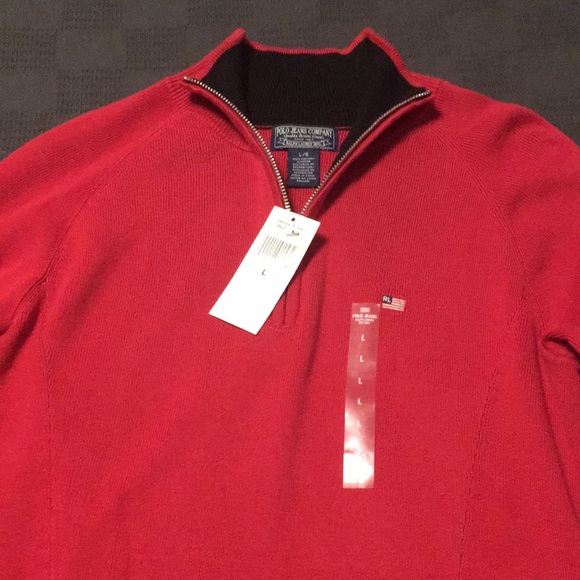 NWT Women's Ralph Lauren 1/4 zip shirt - Picture 2 of 3